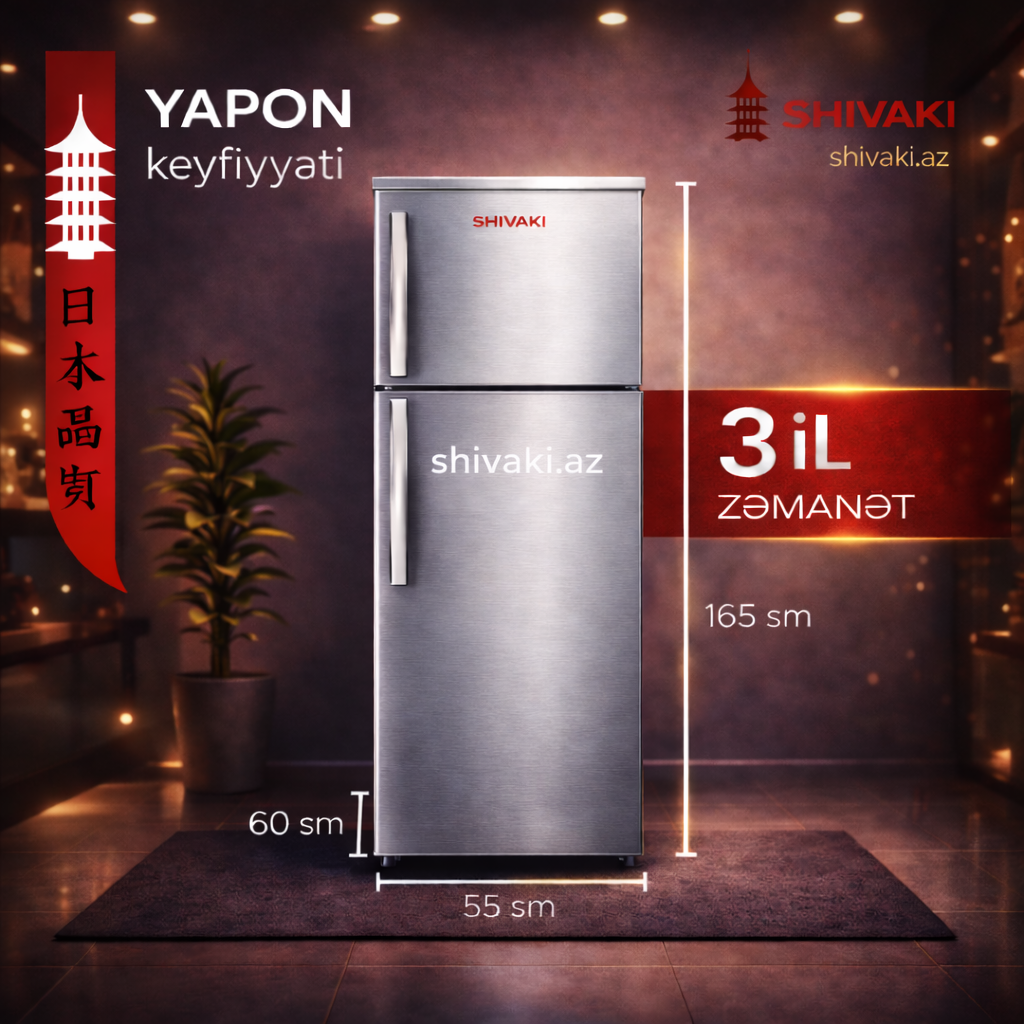 Soyuducu Shivaki HD 341 FN Met