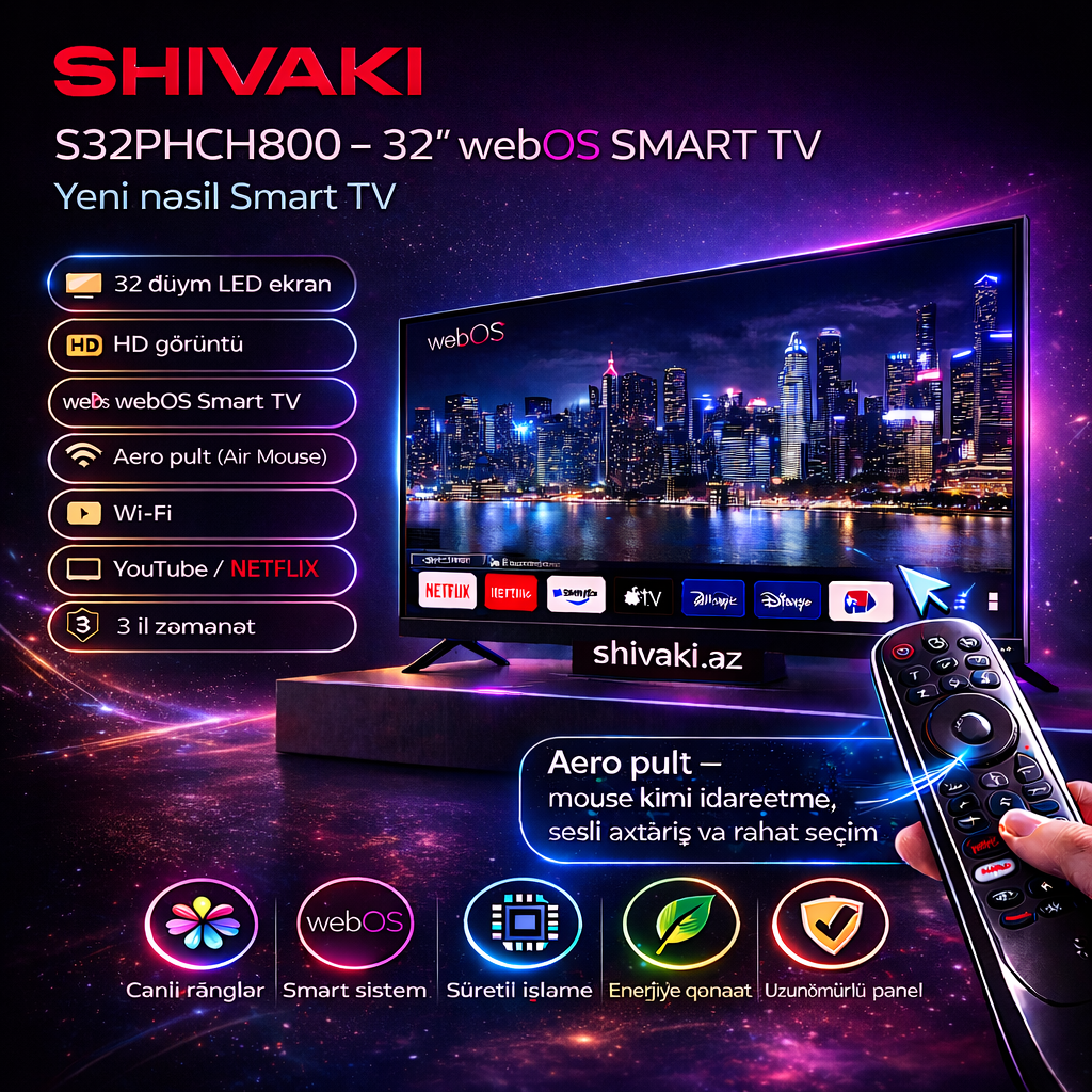 Shivaki S32PHCH800