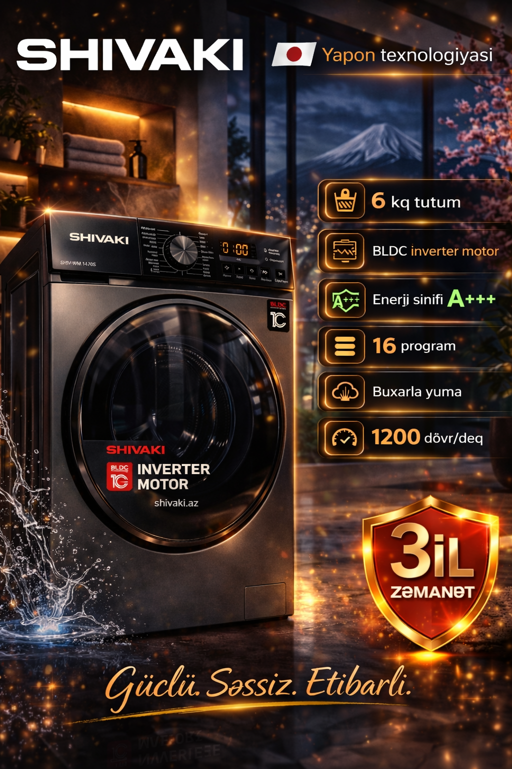 Paltaryuyan maşın Shivaki 1460S - SHIV-WM1460