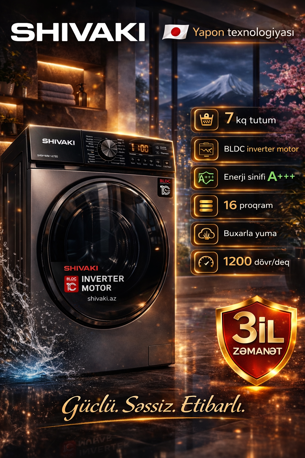 Paltaryuyan maşın Shivaki 1470S - SHIV-WM1470