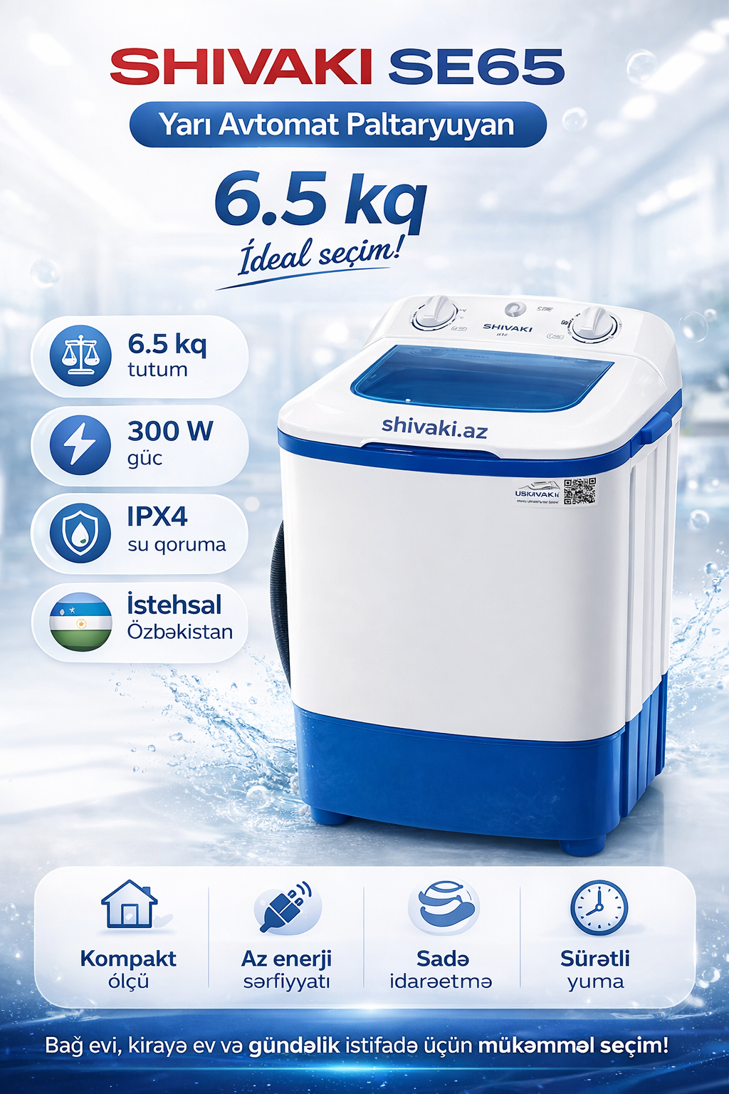 Paltaryuyan maşın Shivaki SE 65