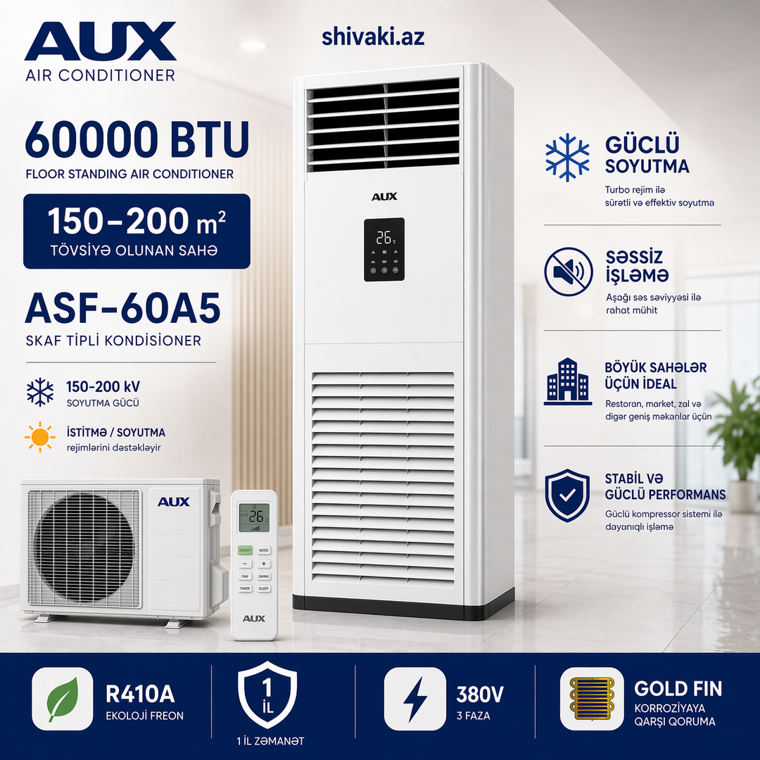 AUX ASF-60A5 (150–200 m²)