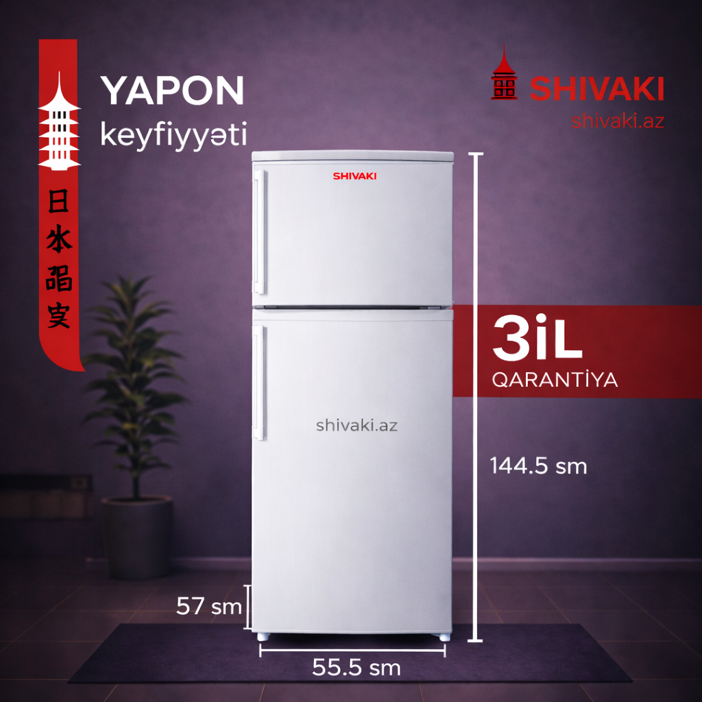 Soyuducu Shivaki HD276FN White